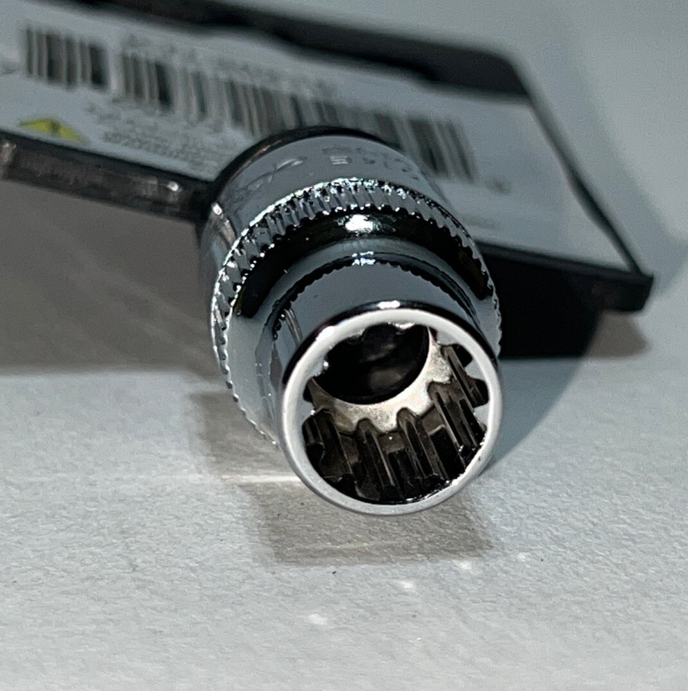 5/16" - 12 Point Shallow Socket 3/8" Drive SAE KTool (2 For 1)