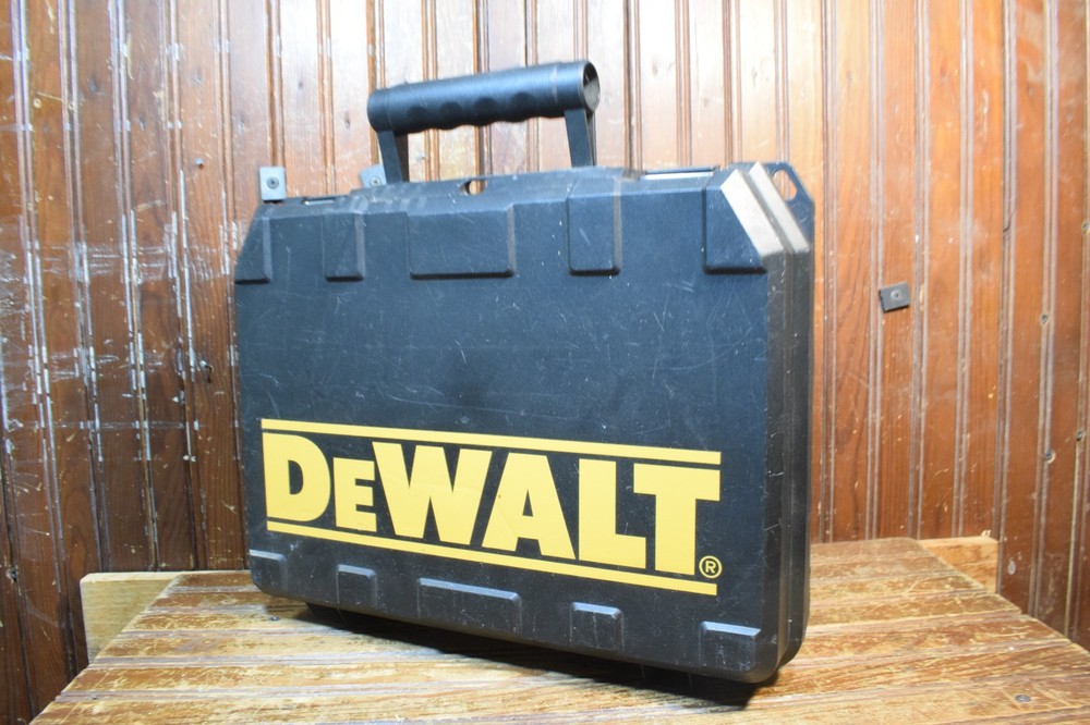 DEWALT POWER DRIVER DRILL HARD PLASTIC STORAGE CARRY CASE TOOL BOX EMPTY D21008K