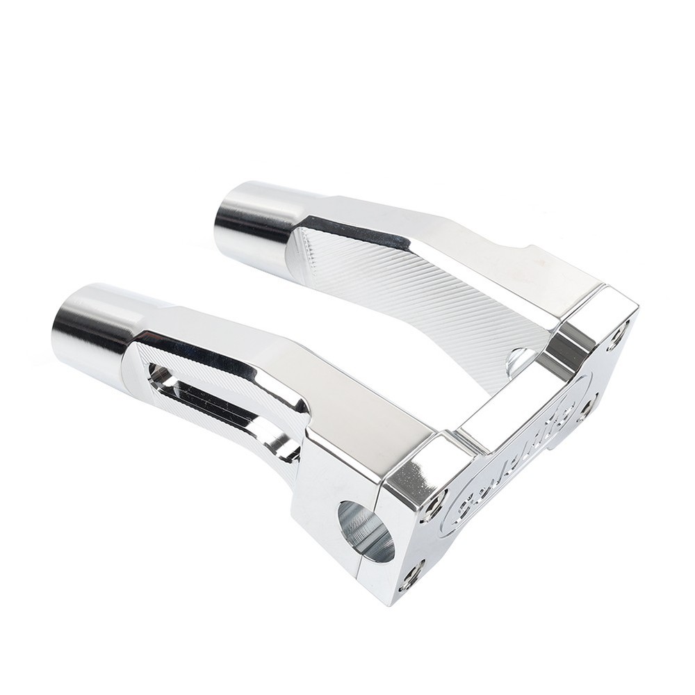 6" Pullback Handlebar Risers Clamp Chrome Fits for Harley 1" Handlebar