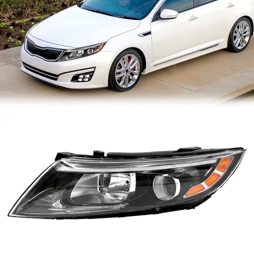 Headlight Assembly Compatible with 2014 2015 Kia Optima Left Driver Side