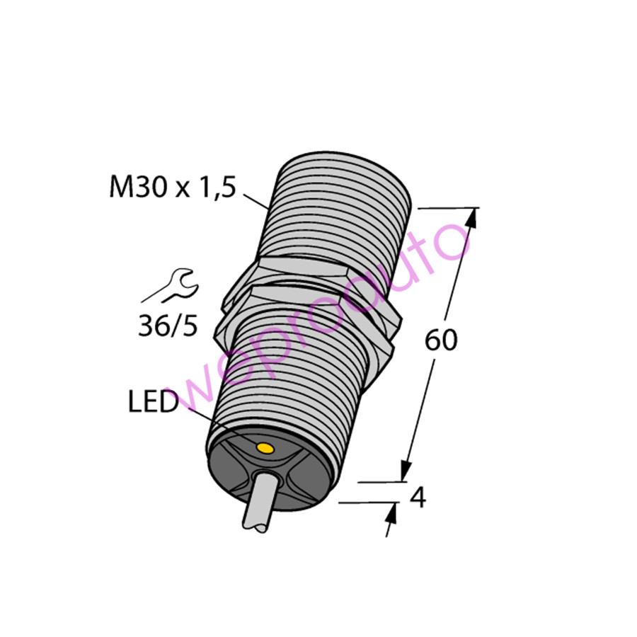 TURCK BI10-G30-AZ3X 4345400 Inductive sensor ✦KD