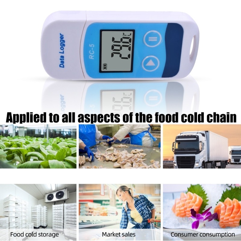 Metal Temperature Logger With Automatic Recording For Cold Storage