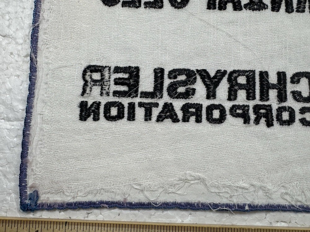 Vintage Saturn Apollo Chrysler Corporation Patch