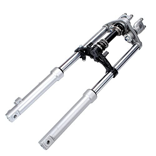 Triple Tree Mount Clamps Front Fork Suspension Set For front drum Drum brake