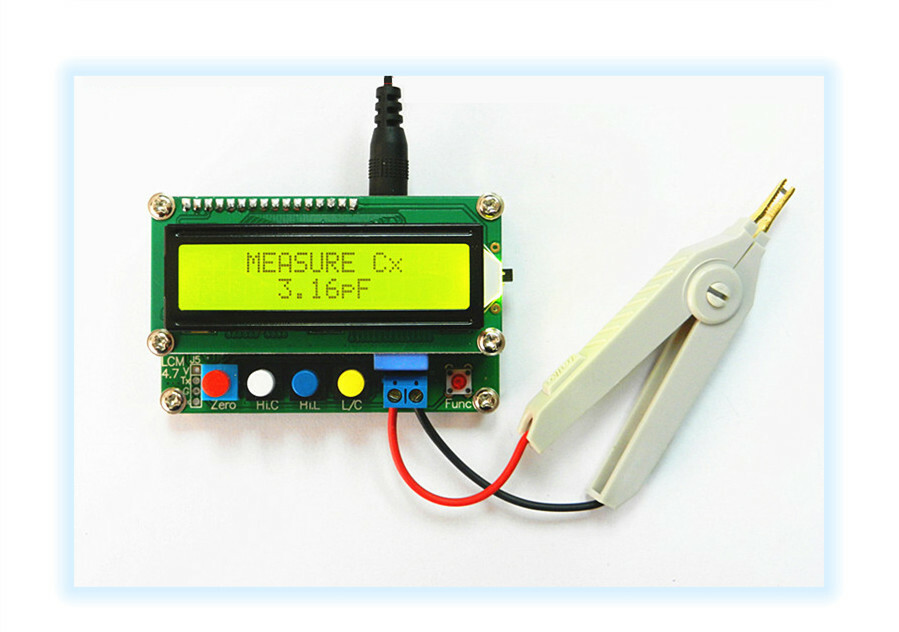 New LC100-A Digital L/C Inductance Capacitance LCD Display Meter High Precision