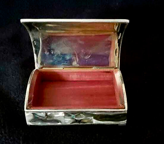 Abalone Silver Jewelry Box From Mexico