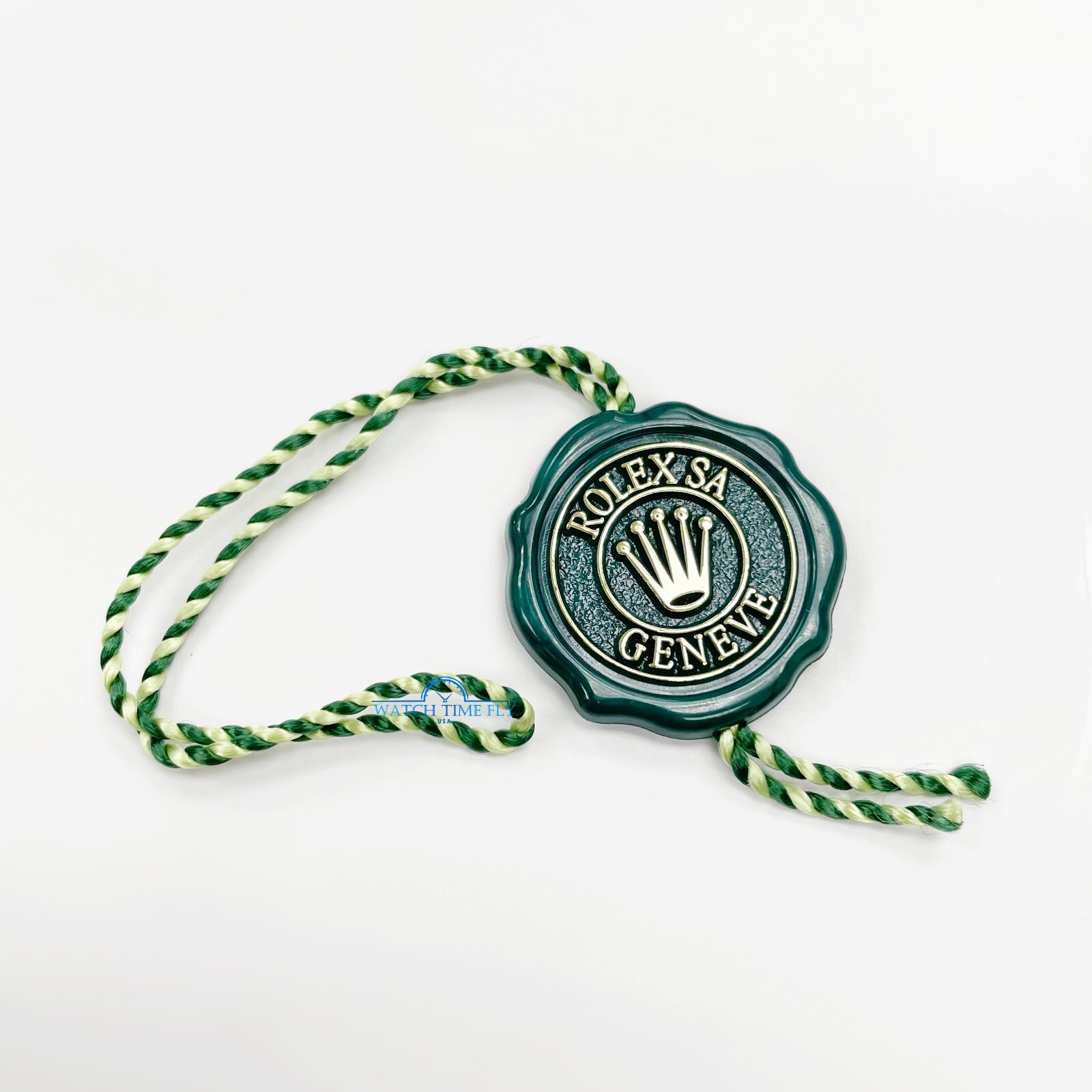 Genuine Rolex Authentic Hologram Green Tag Hang Tag Chronometer