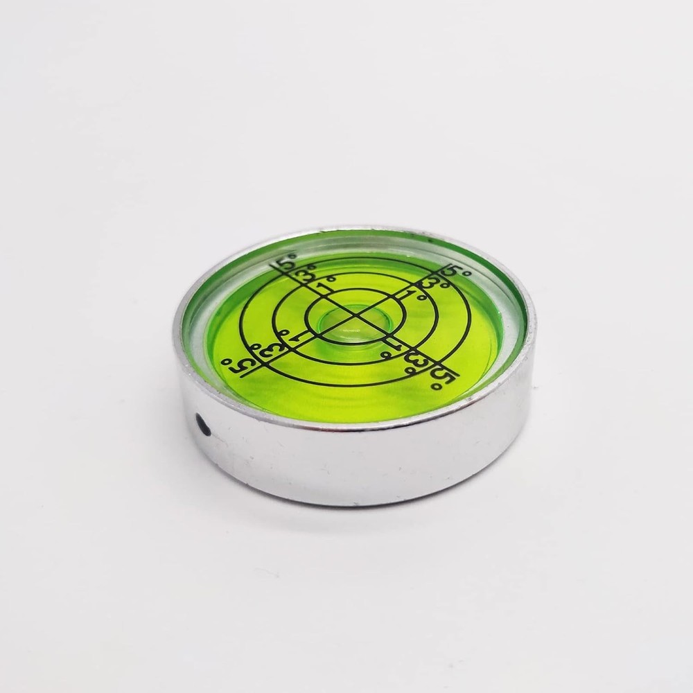 Aluminium High Precision Horizontal Leveler Bead Bubble Level Tool Circle Rou...