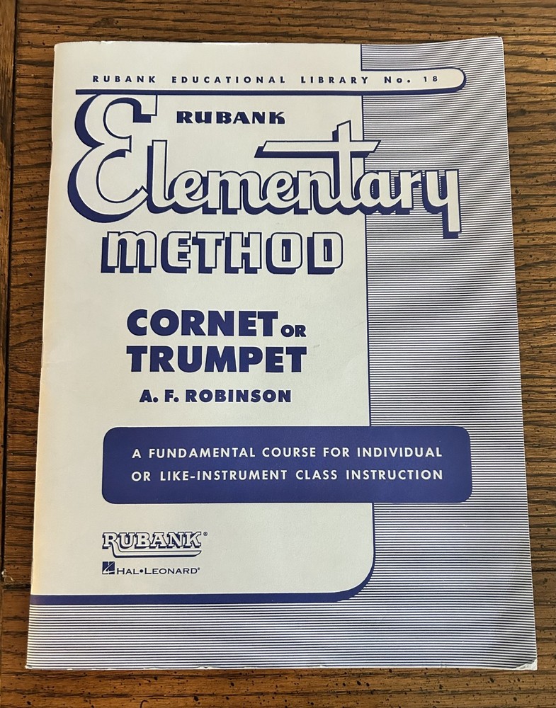 Rubank Elementary Method - Cornet or Trumpet