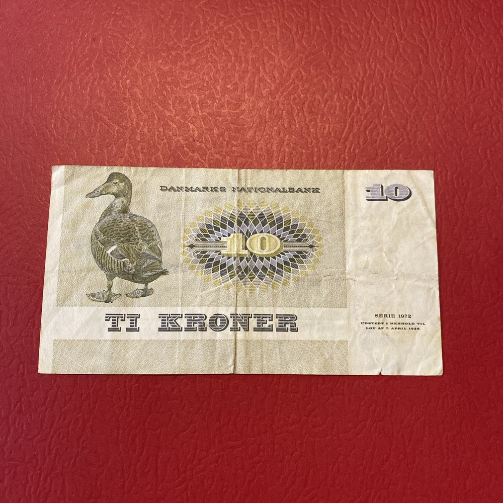 Denmark- 10 Kroner- 1972