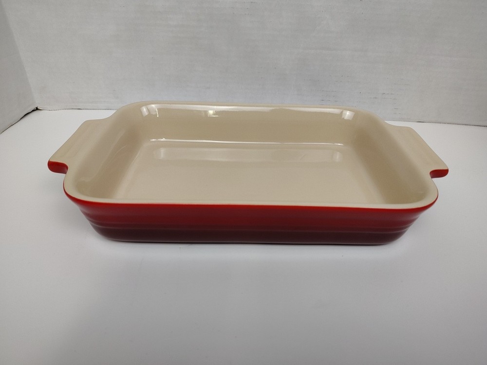 Fire Red Le Creuset Approx 10x7 Baking Pan
