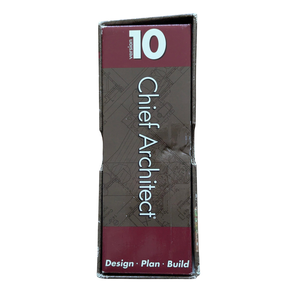 Chief Architect Version 10 Manuals Set Getting Started + Reference No Software