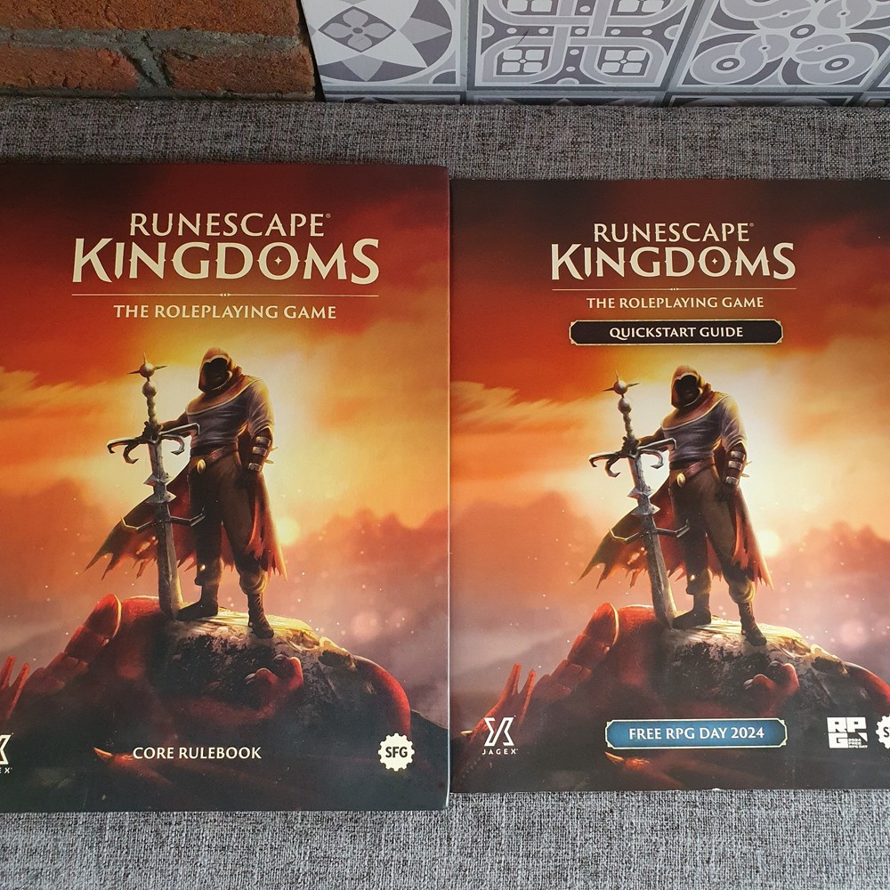 RuneScape Kingdoms The Roleplaying Game - RPG Core Rule Book + Quickstart Guide