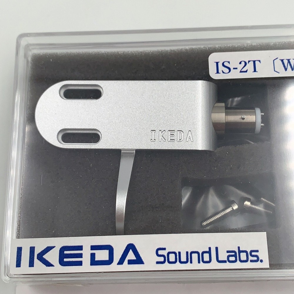 IKEDA Sound Labs Head Shell IS - 2 TW Terminal Area Titanium Model Silver NEW