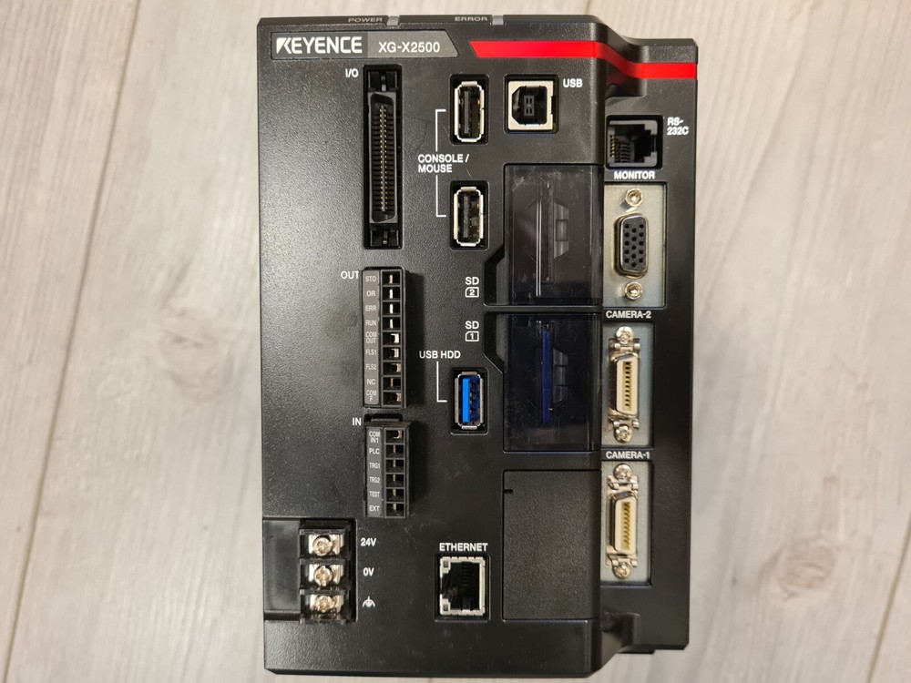 Keyence XG-X2500 Imaging Controller Compatible 5 Megapixel Cameras Vis