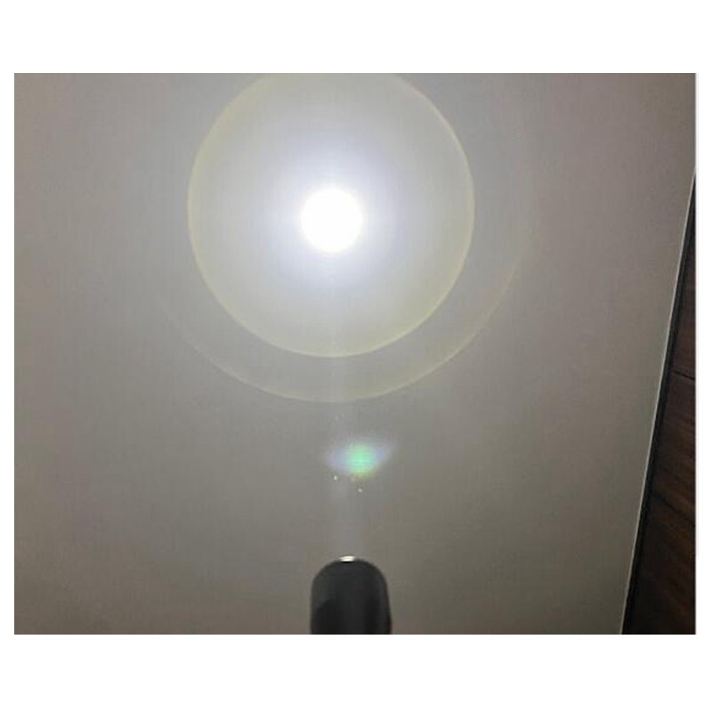 Waterproof White Light Laser Pointer Dustproof Outdoor Hiking Laser Flashlight