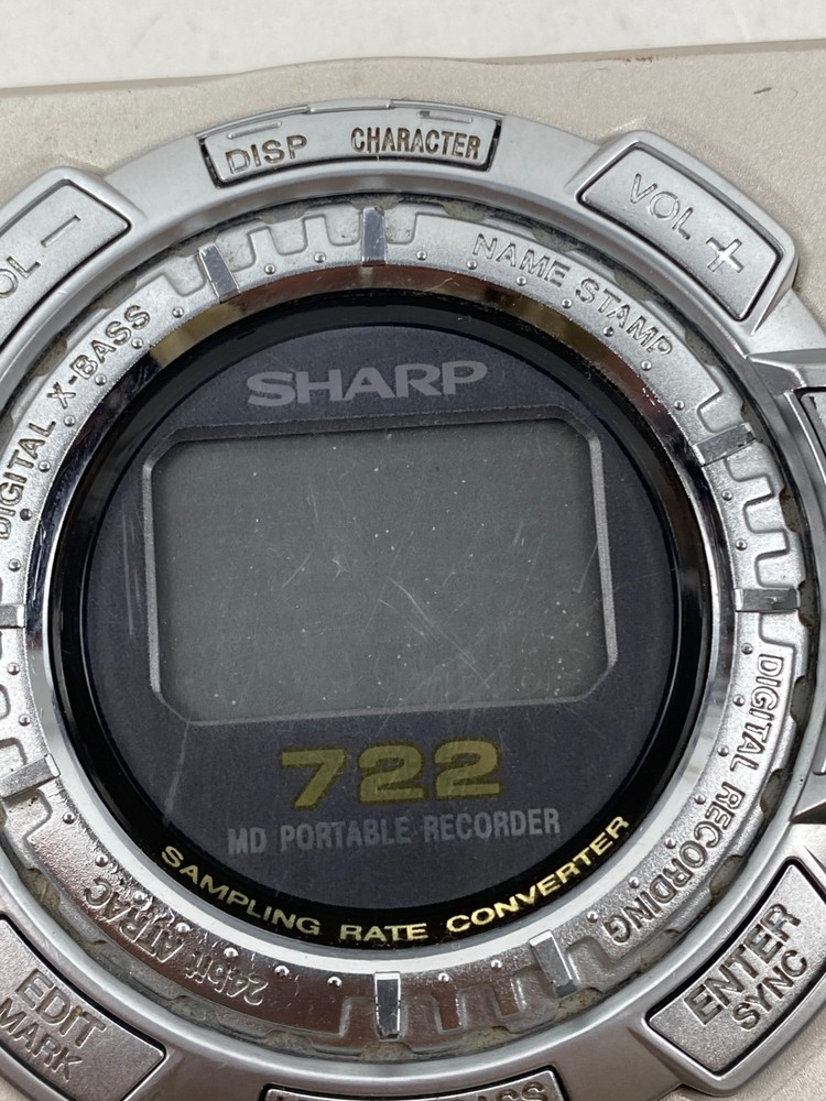 Vintage Sharp MD-MS702-S Portable Mini Disc Recorder Playe