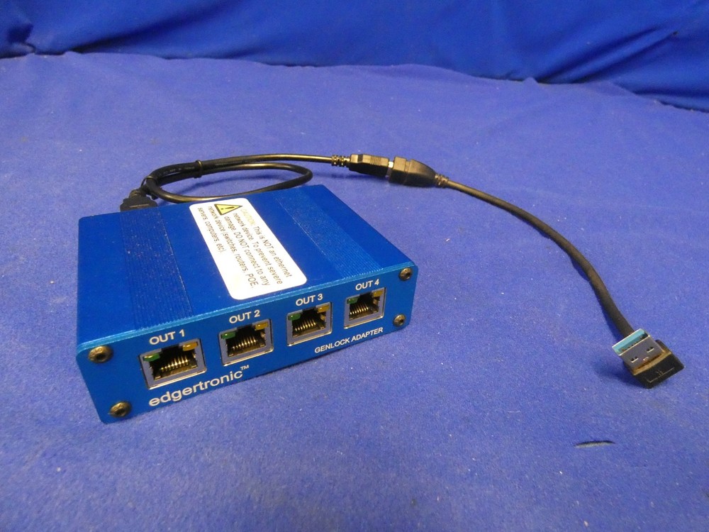 Edgertronic Genlock Adapter w/USB Cable