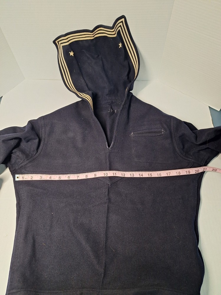 WW ll Navy Cracker Jack Top, Wool, Navy Memorabilia