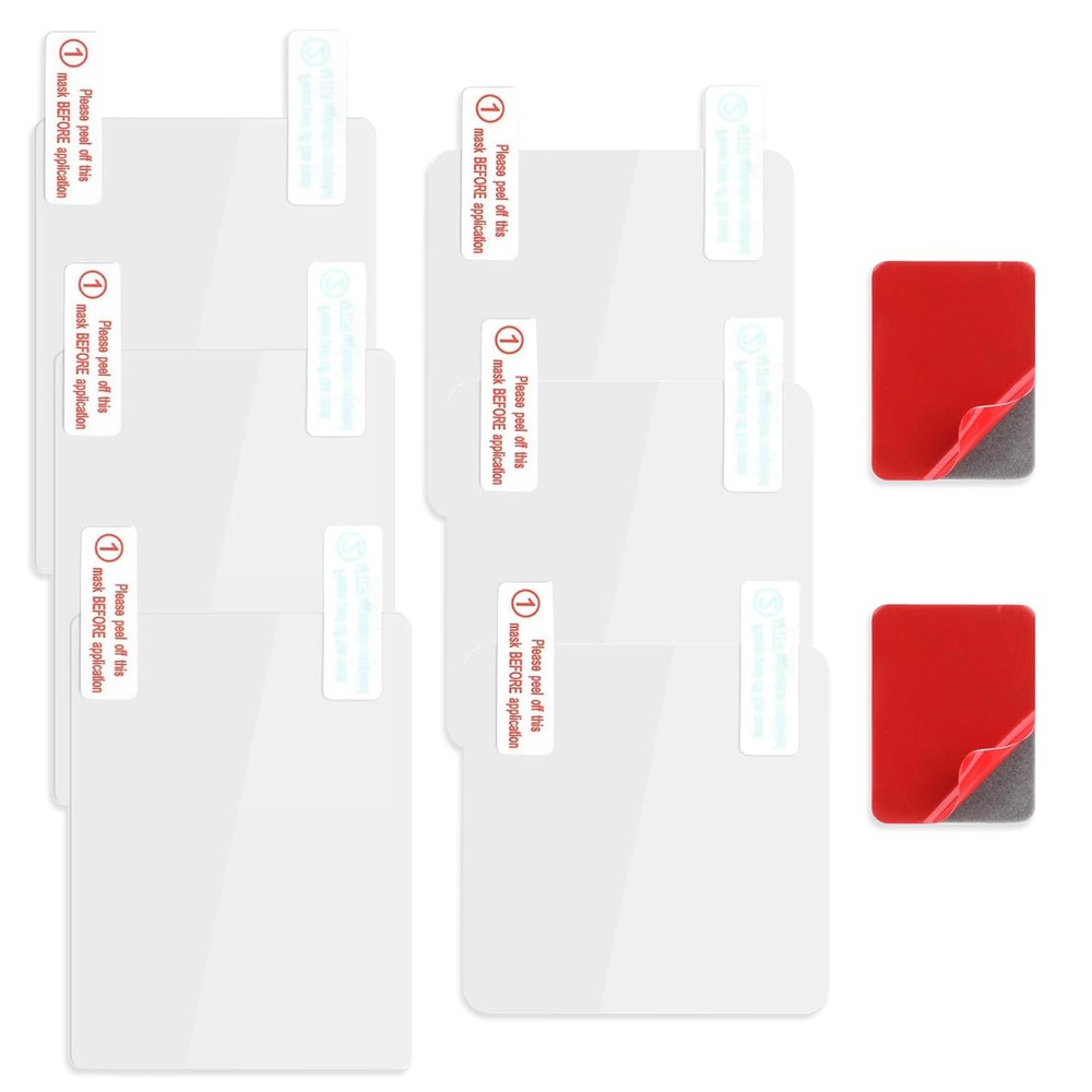 Electrostatic Film for Dash Cam, Sticker Shield Windshields Red