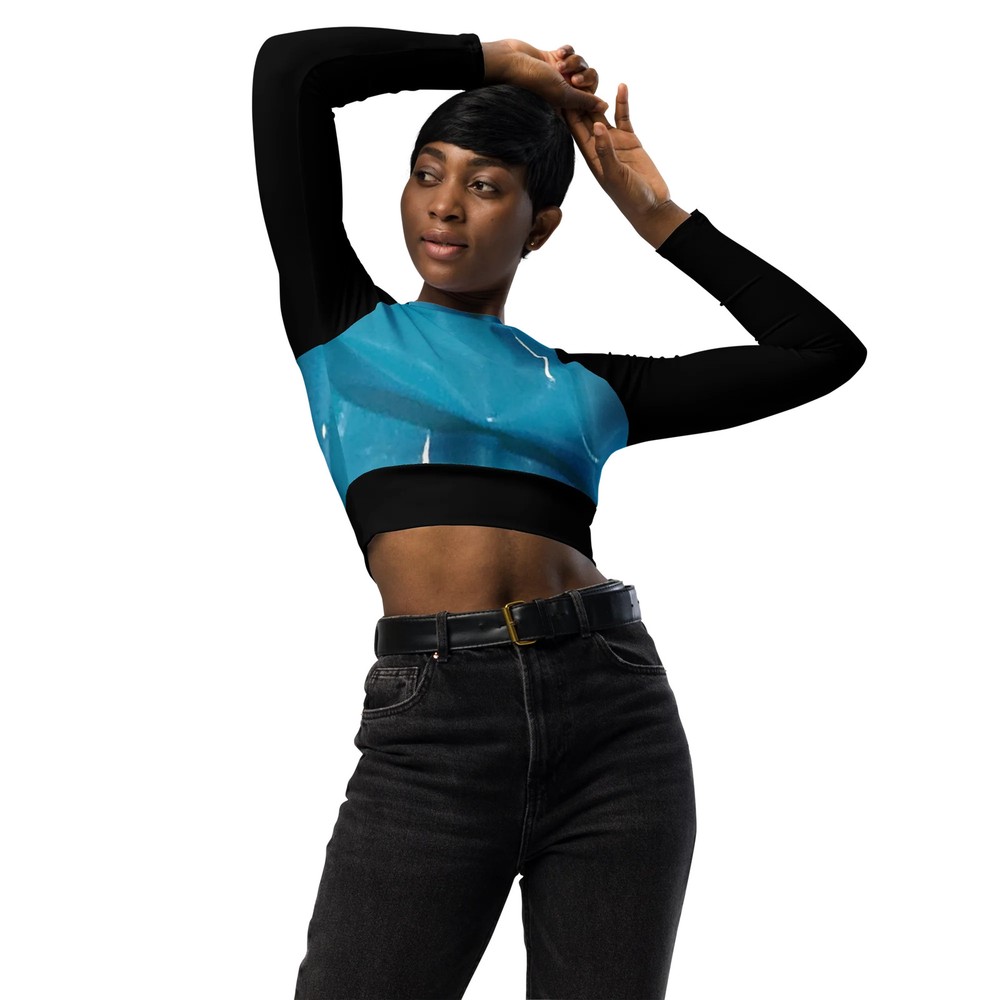 FleX Long-sleeve Crop Top
