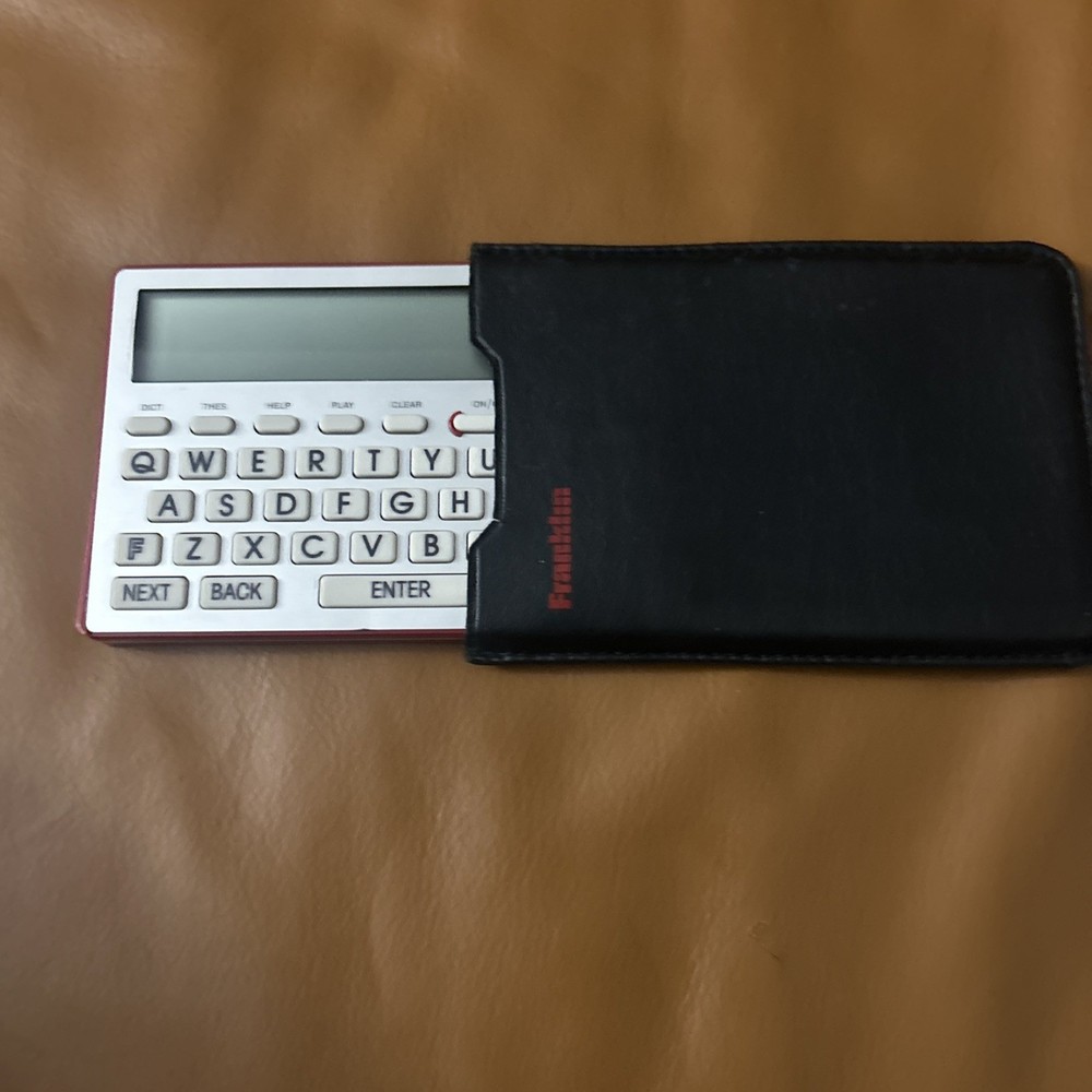 Franklin Language Master Electronic Dictionary Model LM-2015 ~ needs batteries