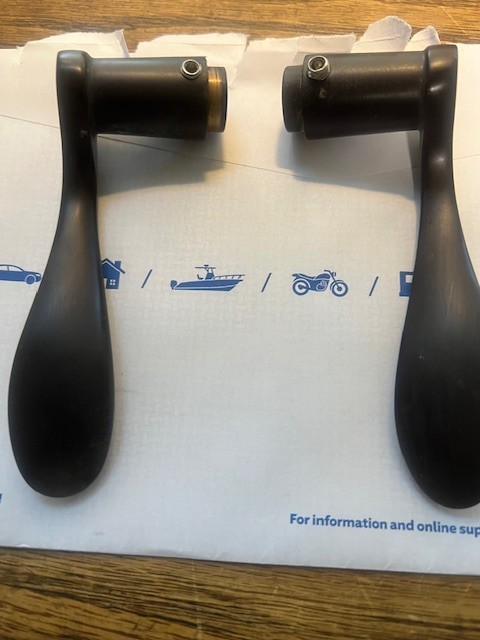 Marvin Active Door Handle Oil Rubbed Bronze Handset for Active Doors keyed
