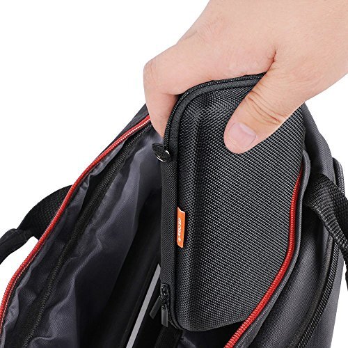Portable Protection Hard EVA Case for External Battery,Cell Black