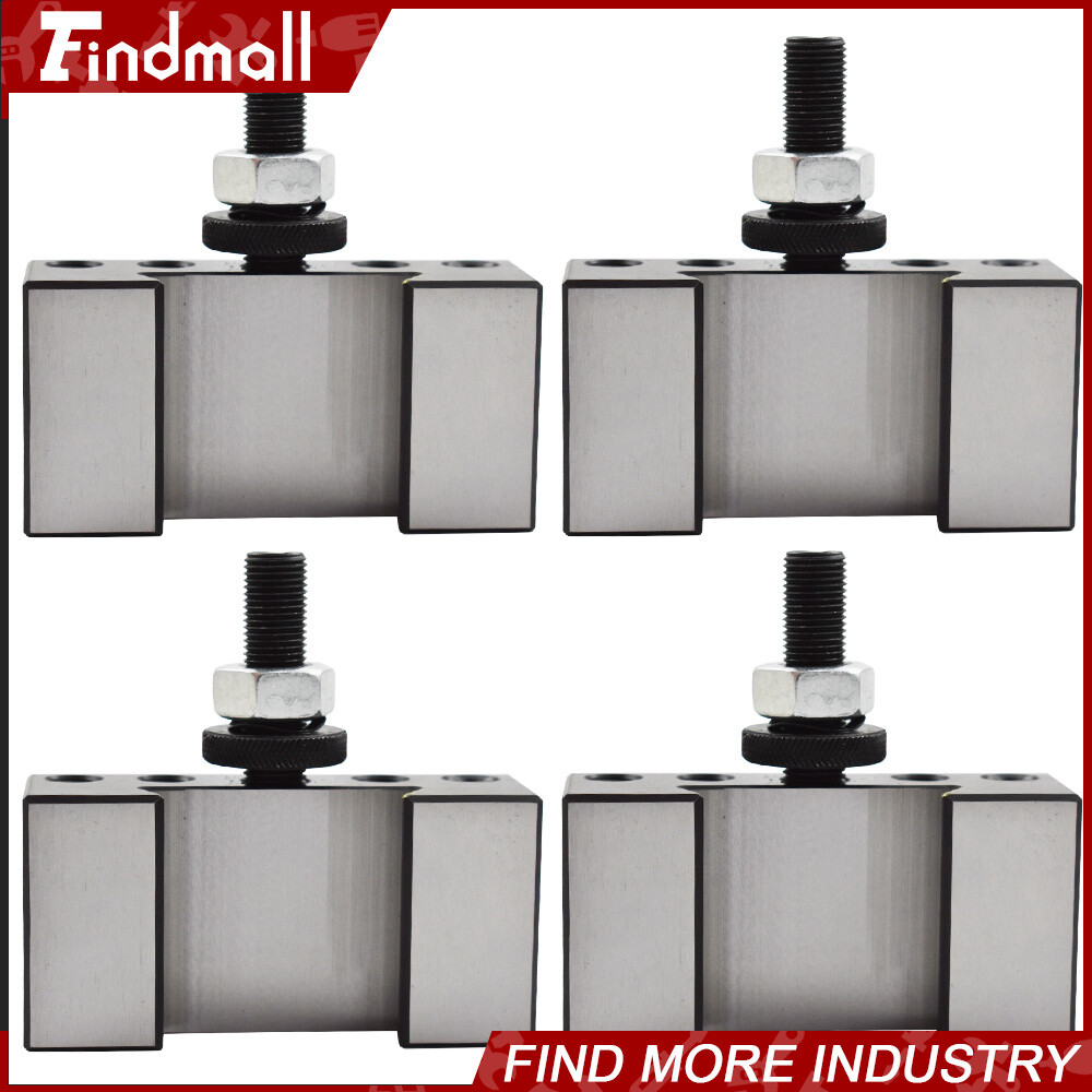 4x AXA #1 250-101 Quick Change Tool Post Turning & Facing Holder For Lathe