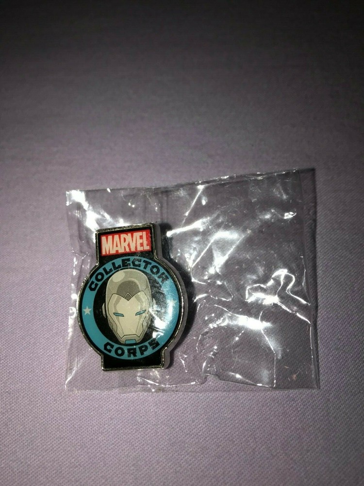 MARVEL COLLECTOR CORPS PUNISHER PATCH & IRONMAN PIN **NEW*