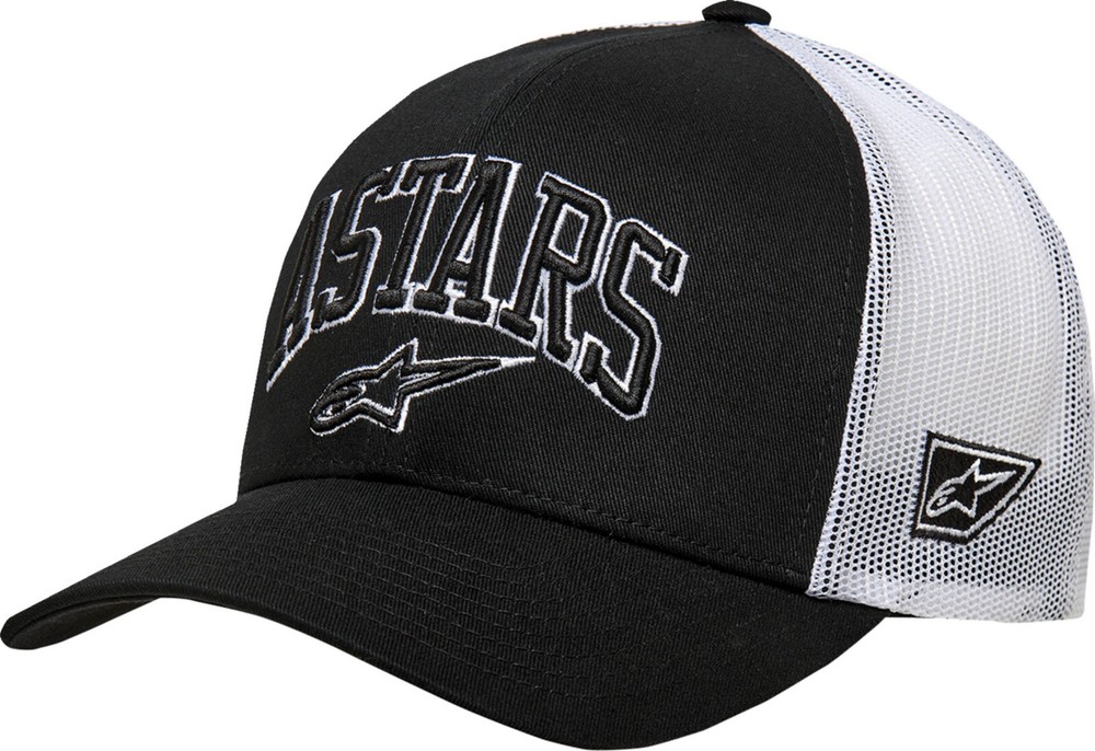 Alpinestars Dunker Snapback Trucker Hat Black/White