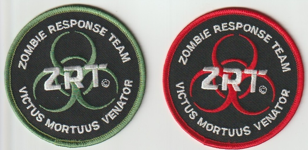 Zombie Response Team  patches ship from Australia