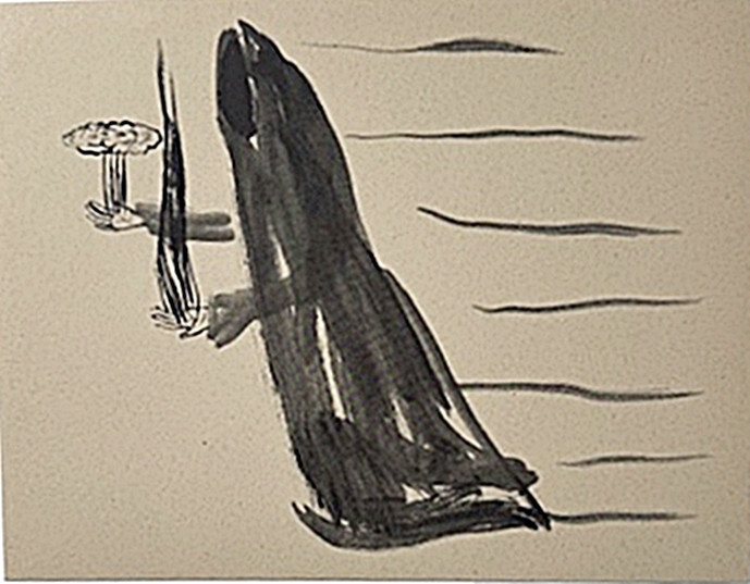 Chris Johanson - Set of 8 Offset Lithographs 2000 Jack Hanley Gallery SF