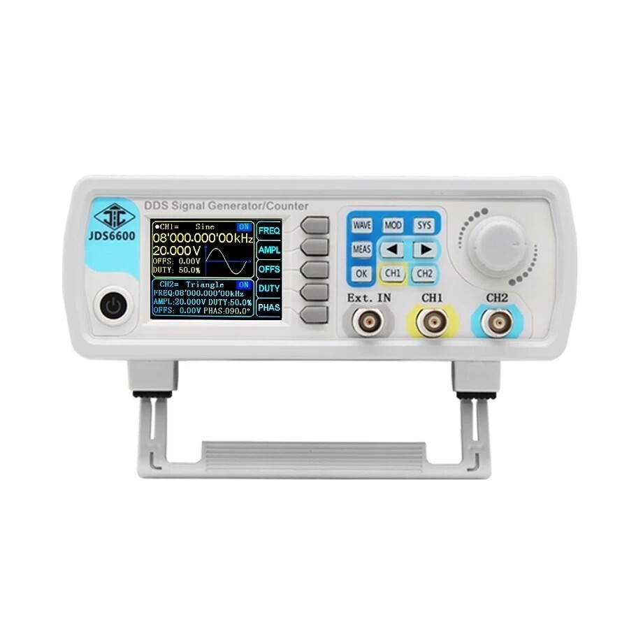 JDS6600 60MHz DDS Function Signal Generator CNC Arbitrary Waveform Pulse Wave