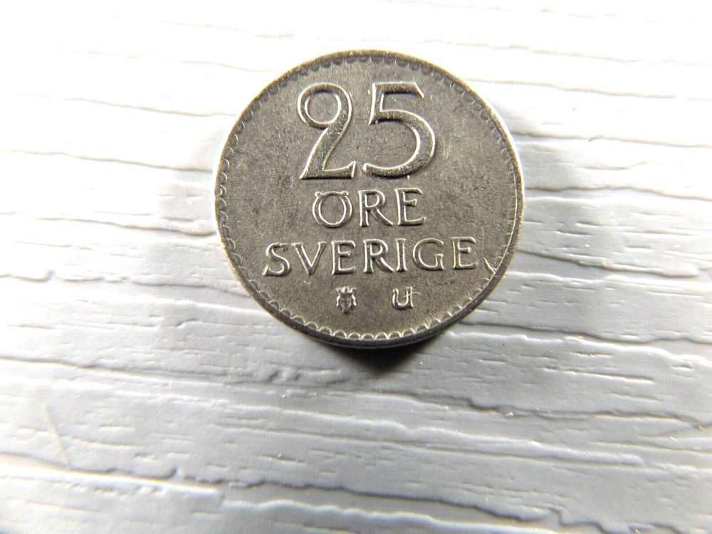 SWEDEN 1963 25 Ore