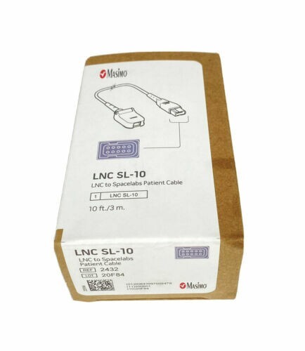 MASIMO 2434, LNC-SL-10 Spacelabs Extension Cable