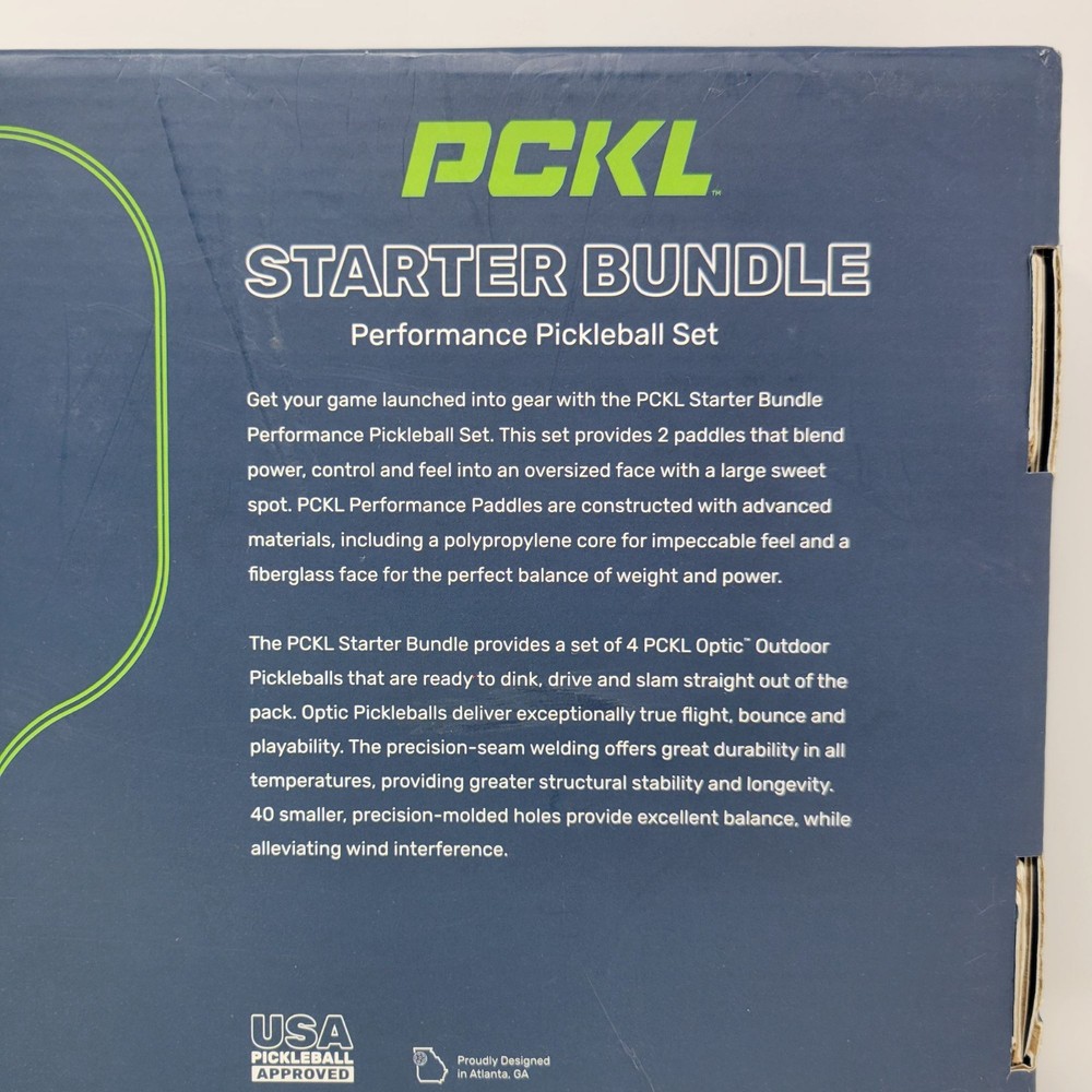 PCKL Starter Bundle Performance Pickleball Set