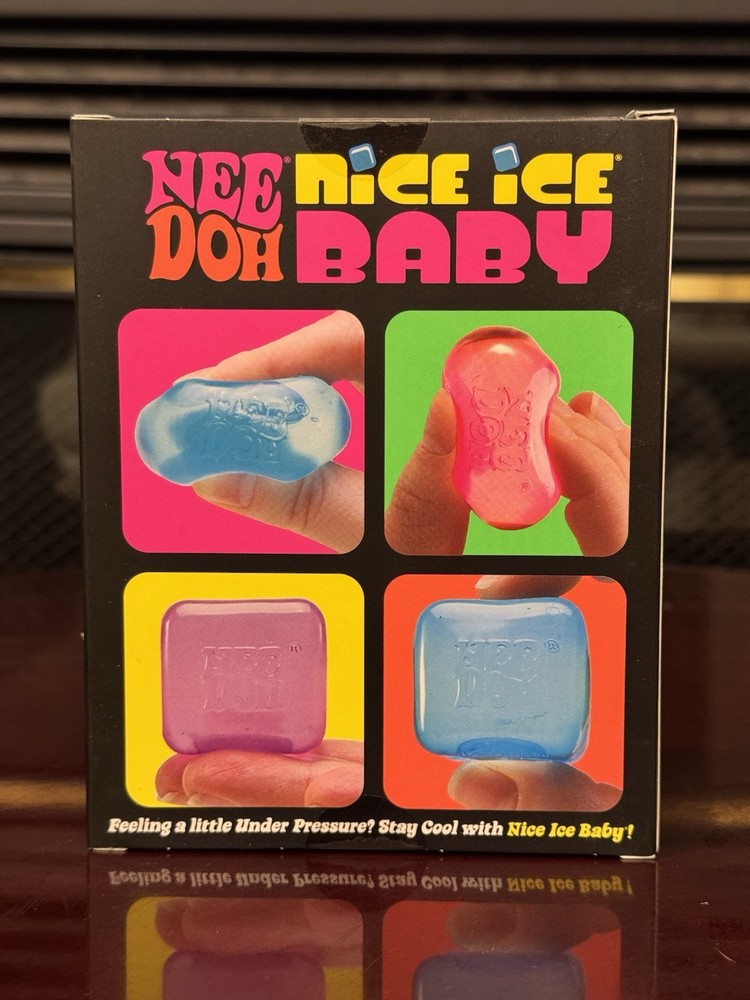 Needoh Nice Ice Baby Bundle (Mini Nice Cubes) 4 Pack Brand New