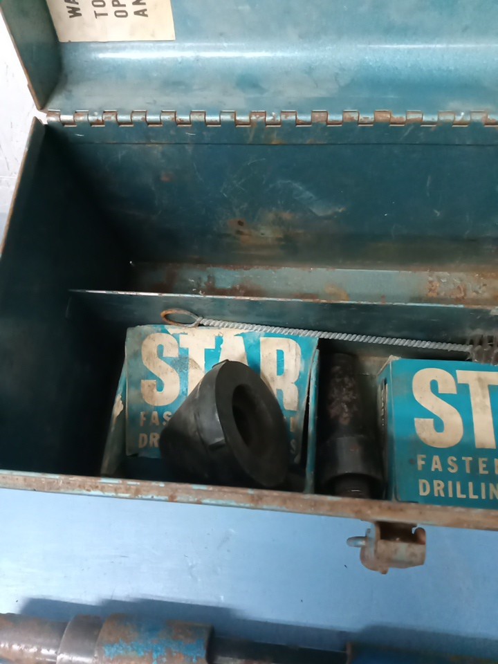 Vintage Star Powder Actuated Tool In Case With Accessories *UNTESTED* (LL)