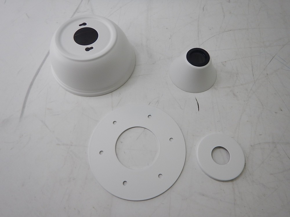 Zronon 52" White Ceiling Fan with Remote Control
