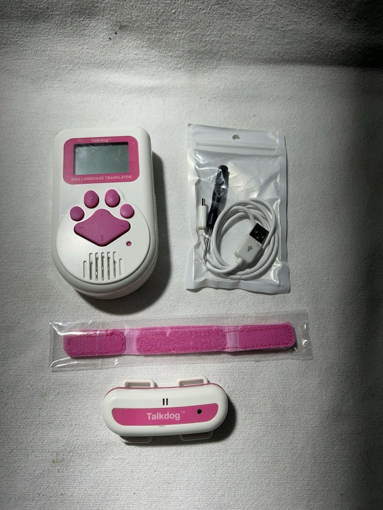 Talkdog Dog Language Translator Pet Collar Device Set USB