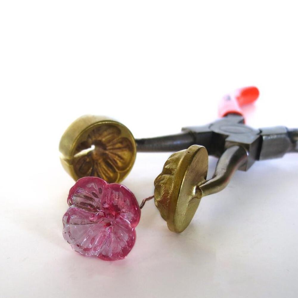 4 Petal Flower Brass Mashers