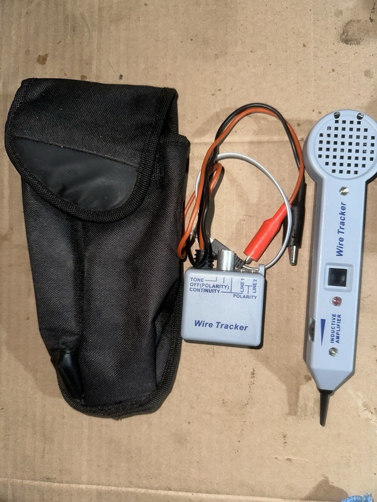 Inductive Amplifier Network Cable Tester Wire Tracker Toner Tone Generator 200EP