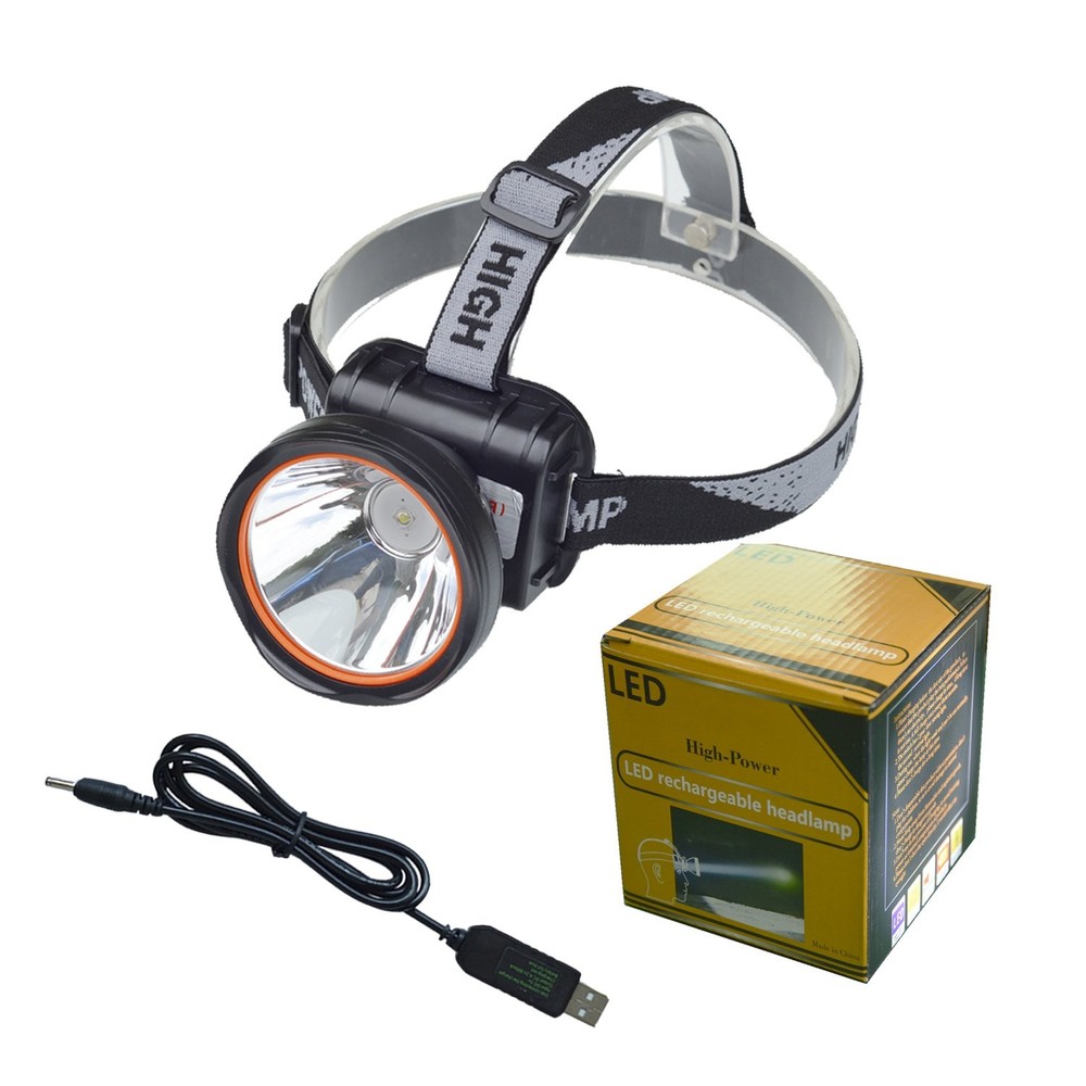 Super Bright Led Rechargeable Headlamp Flashlight Torch Headlamp For Mining Camp