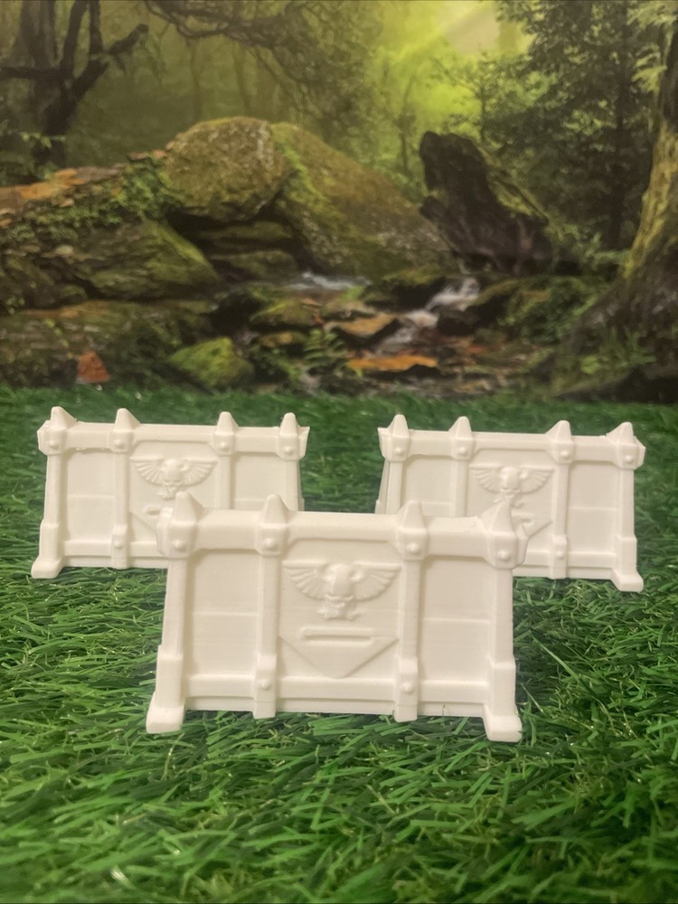 Warhammer DnD Compatible Terrain BUNDLE White Unpainted