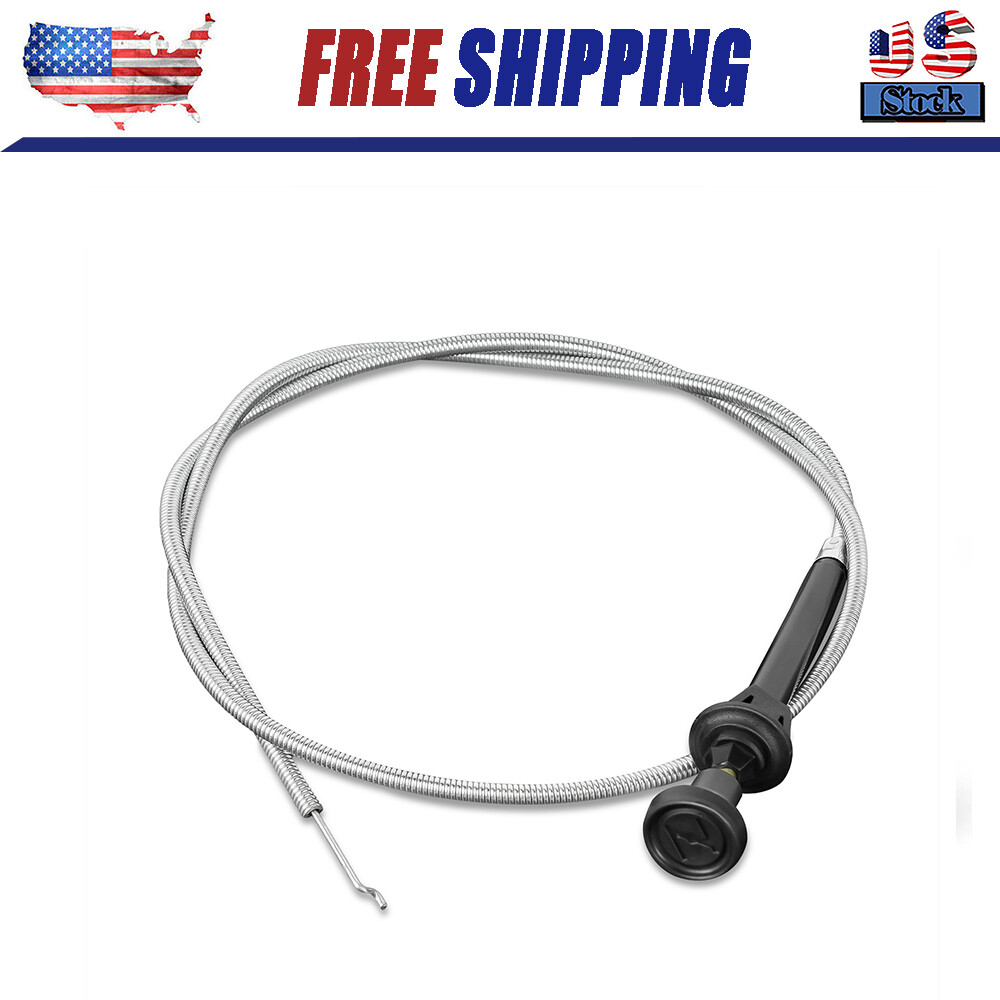 203993 Control Choke Cable Assembly,Push/Pull, Snap-In,With 1-3/4 Inch extension