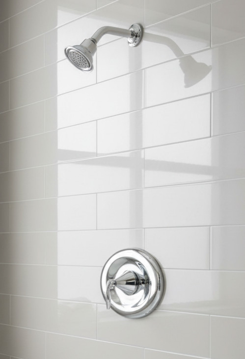 Moen T2137EP Eva Single Function Shower Pressure Balanced Valve Trim Remodel Kit