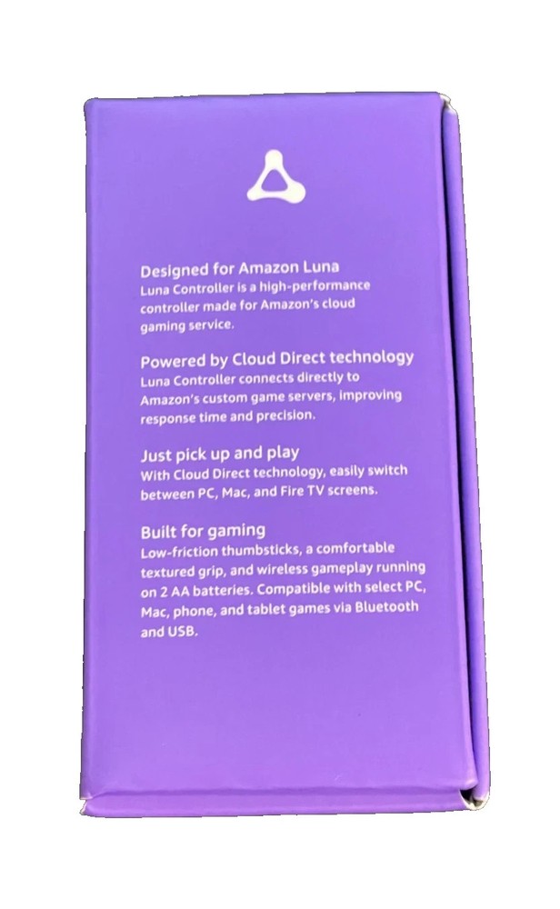 Amazon Luna Wireless Controller For Gaming WiFi Bluetooth USB Alexa Switching