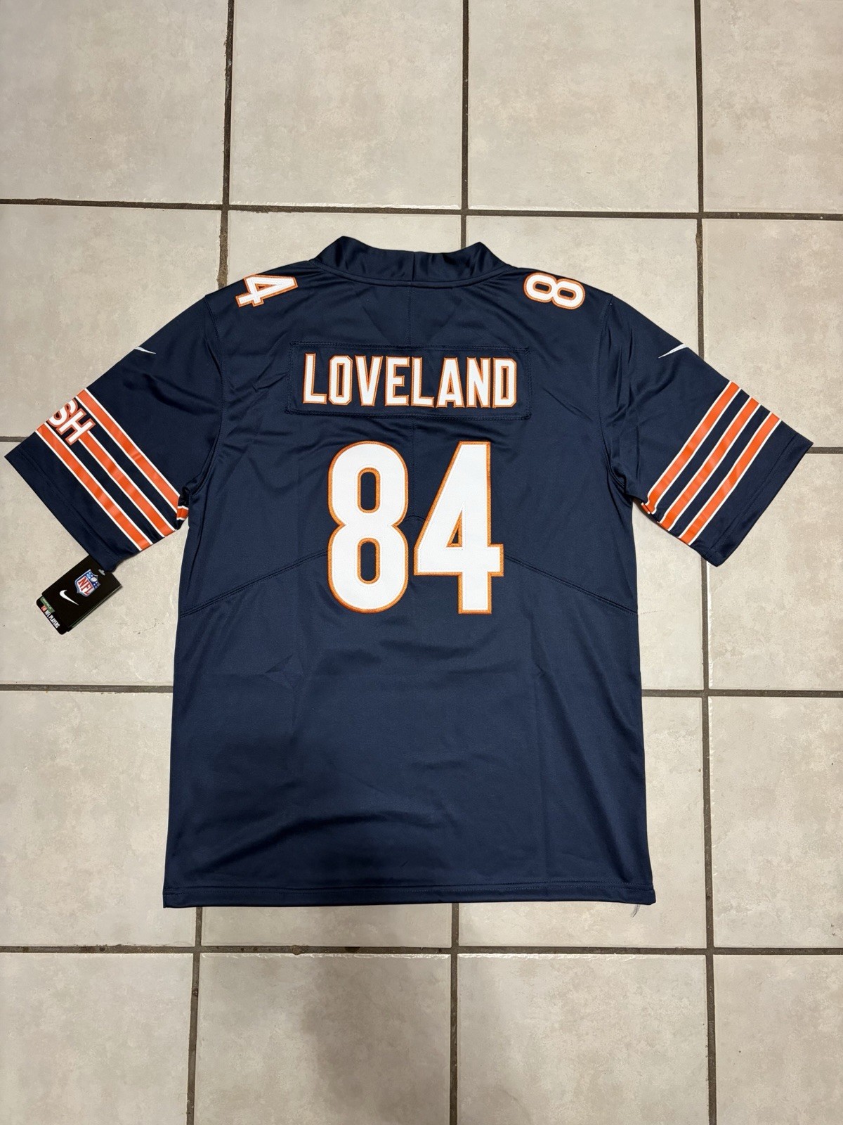 #84 Loveland Home Navy Stitched Jersey