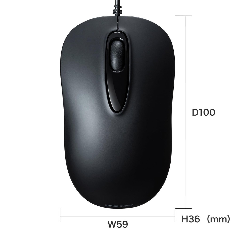 Wired Type-C Laser Mouse MA-LSC176BK
